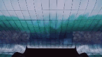 震驚了我的眼球！LG OLED把“瀑布”搬到了展會(huì) 2.gif