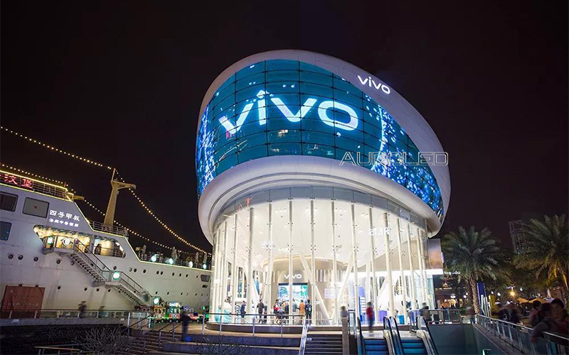 VIVO Lab旗艦店酷炫<a href=http://www.quoochain.com/toumingping/ target=_blank class=infotextkey>透明屏</a>效果