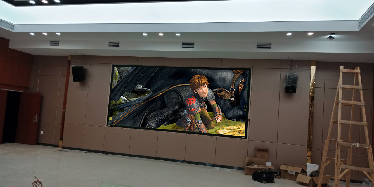 室內LED<a href=http://www.quoochain.com/quancai/ target=_blank class=infotextkey>全彩顯示屏</a>案例
